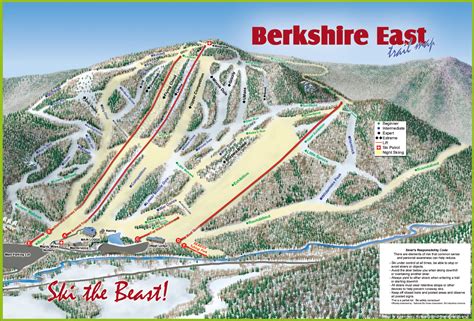 Berkshire east ski area charlemont - 